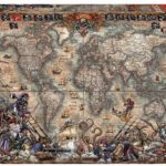 Puzzle Educa, Mapa piratów 2000