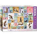 Puzzle Eurographics, Yoga Cats 1000 Smart cut