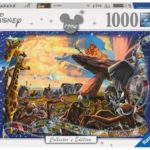 Puzzle Ravensburger, Król lew 1000 Kolekcja Disney 1994
