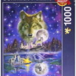 Puzzle Schmidt, Wilki w świetle księżyca 1000