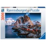 Puzzle Ravensburger, Hamnoy, Lofoten 3000