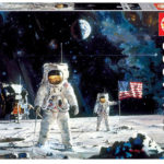 Puzzle Educa, Pierwszy człowiek na księżycu 1000