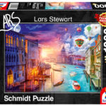 Puzzle Schmidt, Wenecja Dzień i noc 1000 Lars Stewart