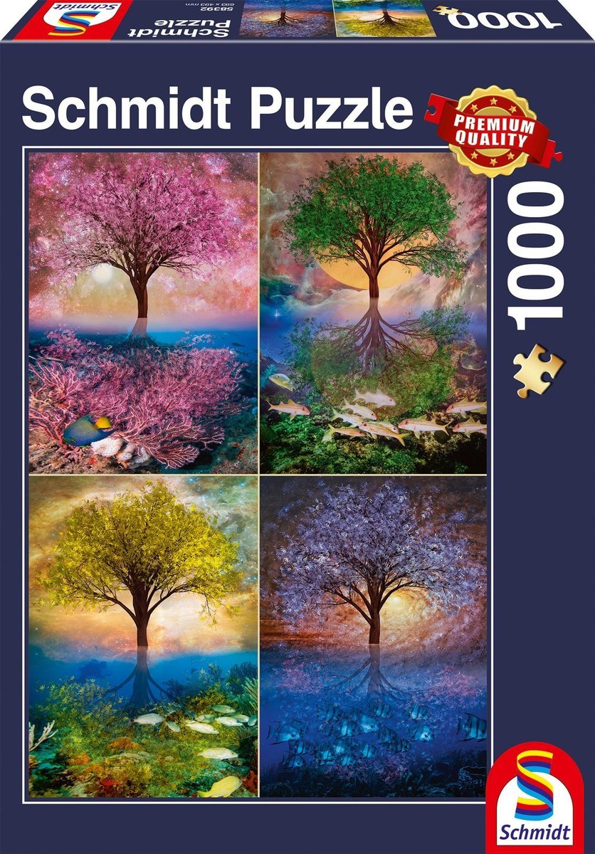 Puzzle Schmidt, Magiczne drzewo nad jeziorem 1000