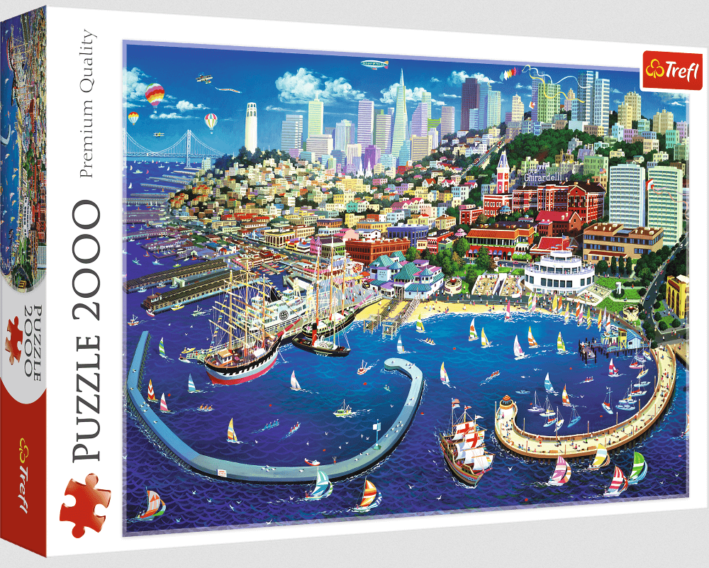 Puzzle Trefl, Zatoka San Francisco 2000