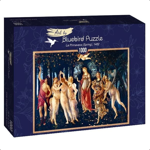 Puzzle Bluebird, La Primavera( Spring) 1000 Sandro Botticelli