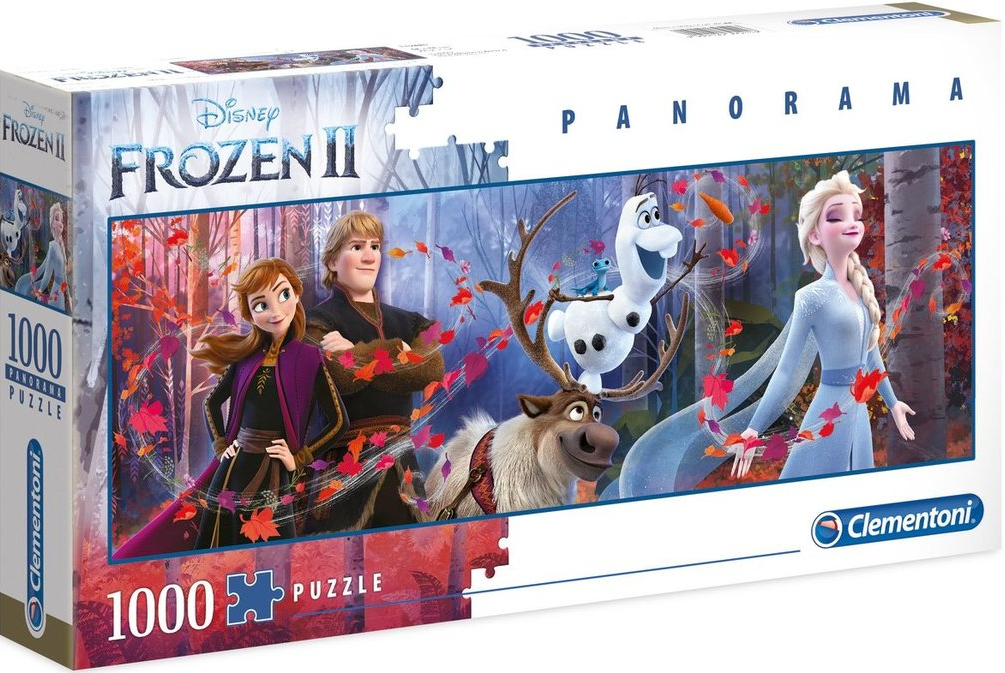 Puzzle Clementoni, Frozen II Panorama 1000 Kraina Lodu Disney