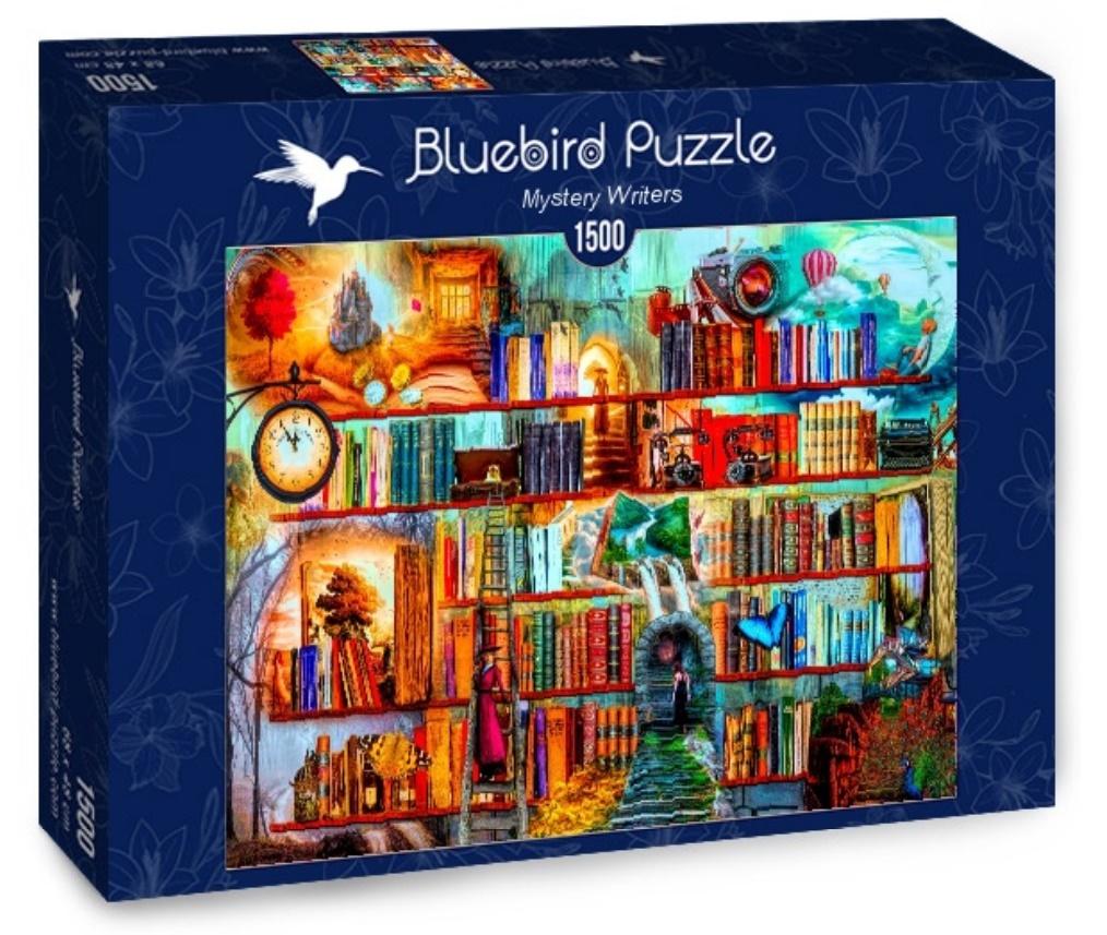 Puzzle Bluebird, Mystery Writers 1500 Celebrate Life Gallery