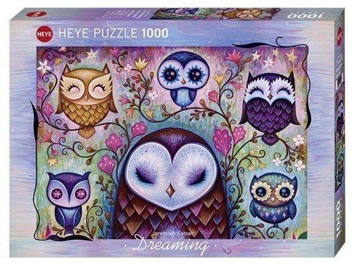 Puzzle Heye, Great Big Owl 1000 Dreaming Jeremiah Ketner