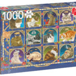Puzzle Jumbo, Koci horoskop1000 Francien van Westering