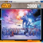 Puzzle Ravensburger, Uniwersum gwiezdnych wojen 2000 Star wars