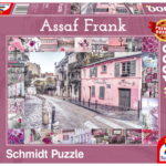 Puzzle Schmidt, Romantyczna podróż 1000 A.Frank