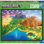 Puzzle Ravensburger 1500 World of Minecraft
